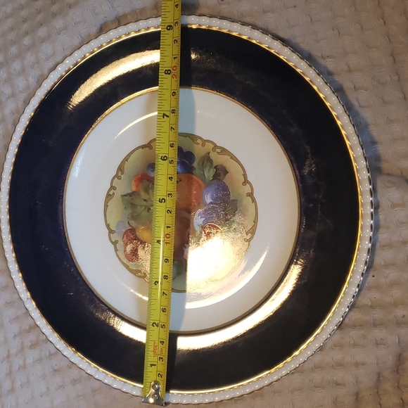 VINTAGE FONDEVILLE AMBASSADOR WARE ENGLAND DINNER PLATE - Picture 6 of 6